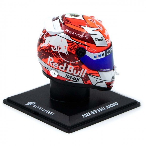 Sergio Pérez casco in miniatura Formula 1 GP d'Austria 2022 1/4
