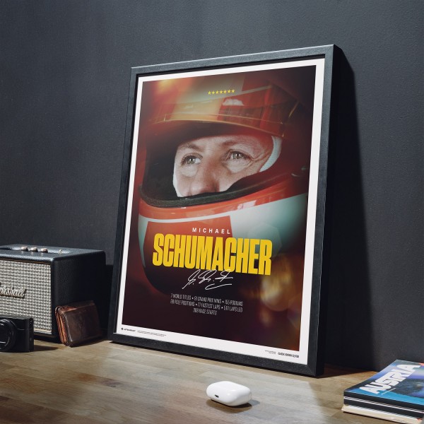 Poster Michael Schumacher - Legacy - Classic Edition 40x50cm