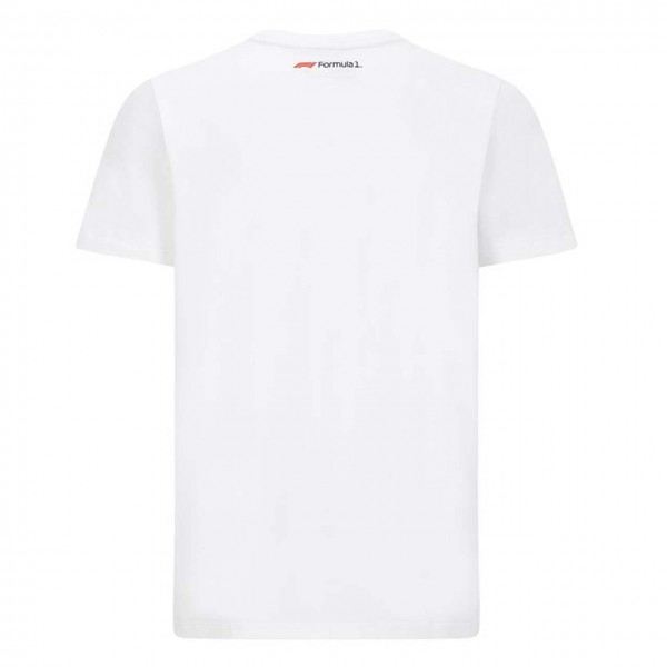 Formel 1 T-Shirt Logo weiß