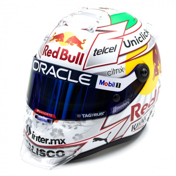 Sergio Pérez casco in miniatura Formula 1 GP del Giappone 2022 1/2