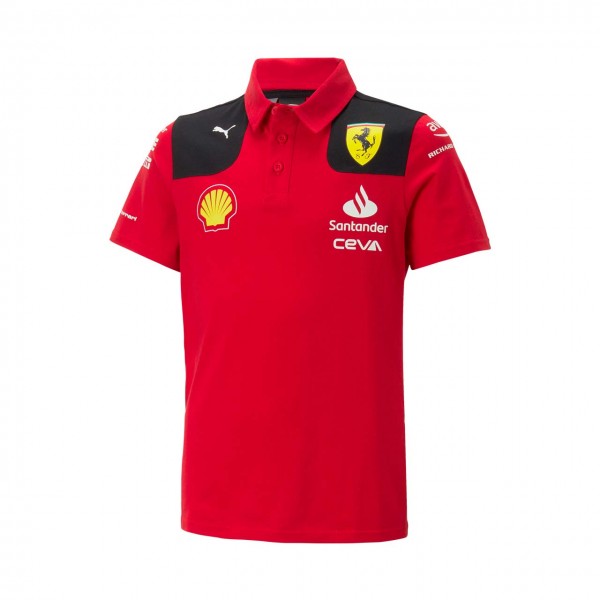 Scuderia Ferrari Kids Team Poloshirt