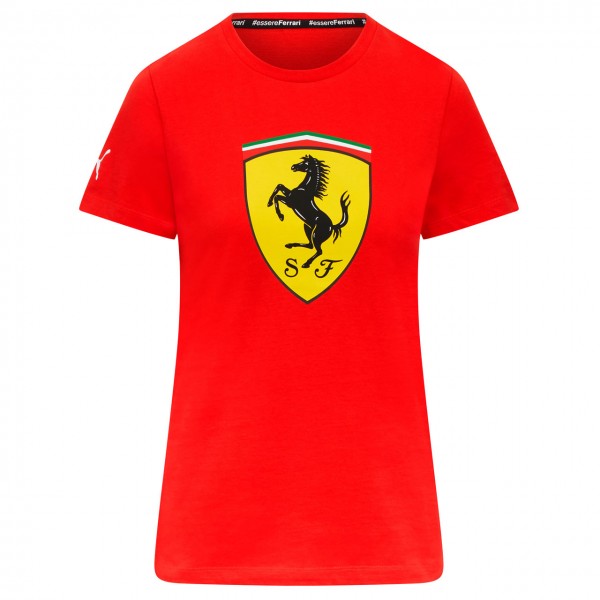 Scuderia Ferrari Damen T-Shirt Classic rot