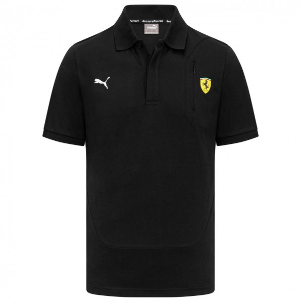 Scuderia Ferrari Classic Poloshirt black