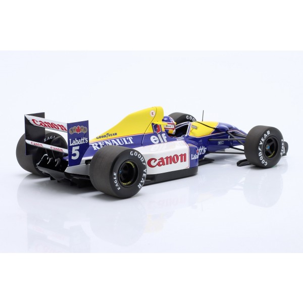Nigel Mansell Williams FW14B #5 F1 Weltmeister 1992 1:18