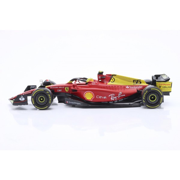 Carlos Sainz jr. Ferrari F1-75 #55 GP Italia Fórmula 1 2022 1/18