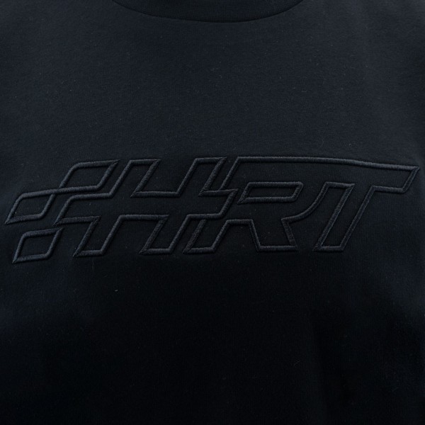 HRT T-Shirt Logo schwarz