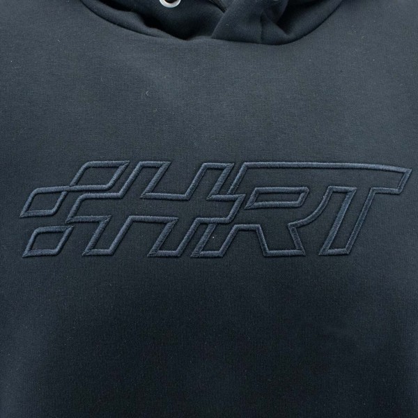 HRT Sudadera con capucha Logo negro
