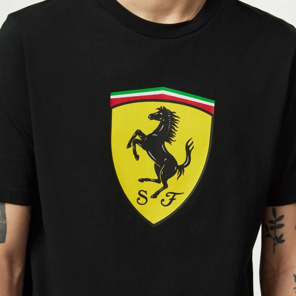 Scuderia Ferrari Maglietta Classico nero
