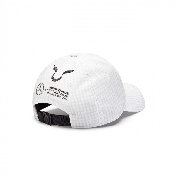 Mercedes-AMG Petronas Lewis Hamilton Cappellino per bambini bianco