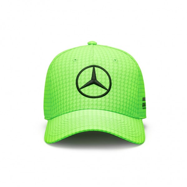 Mercedes-AMG Petronas Lewis Hamilton Gorra para niños verde
