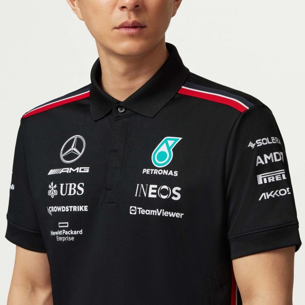 Mercedes-AMG Petronas Team Polo noir