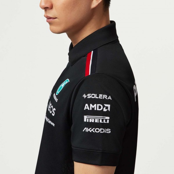 Mercedes-AMG Petronas Team Poloshirt black