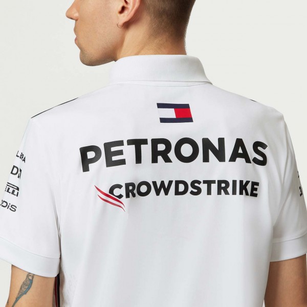 Mercedes-AMG Petronas Team Poloshirt weiß
