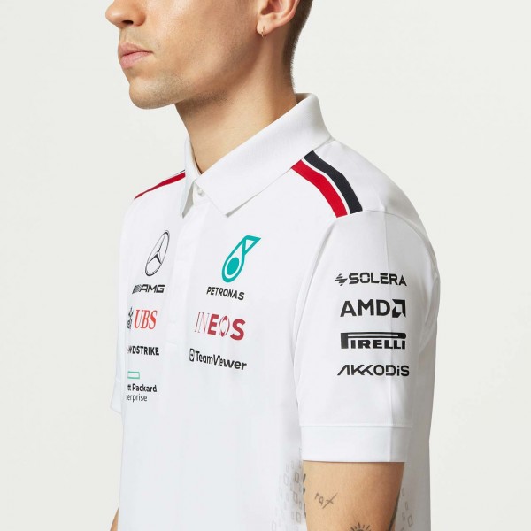 Mercedes-AMG Petronas Team Polo blanco