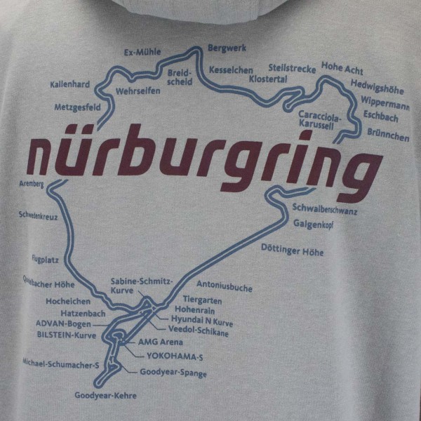 Nürburgring Giacca con cappuccio Racetrack