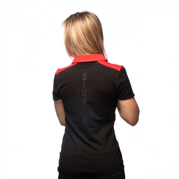 Porsche Motorsport Ladies Polo shirt black/red