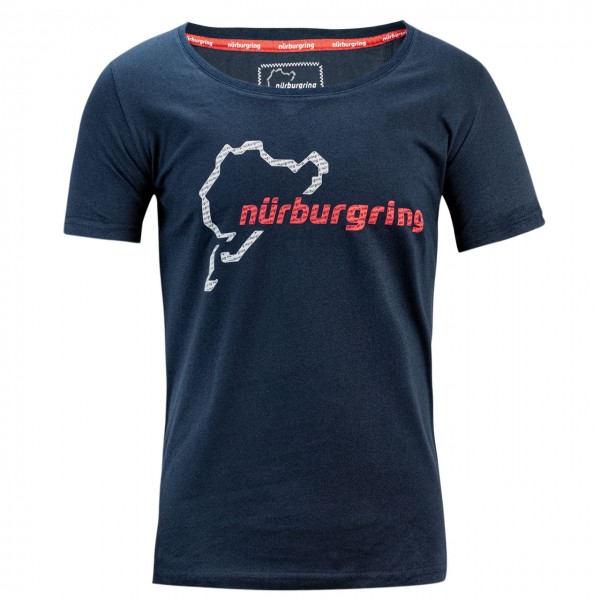 Nürburgring Camiseta de mujer Nürburgring azul