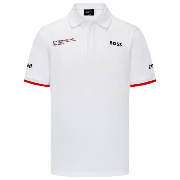 Porsche Motorsport Team Polo blanc
