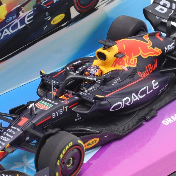 Max Verstappen Oracle Red Bull Racing Sieger Miami GP 2022 1:43
