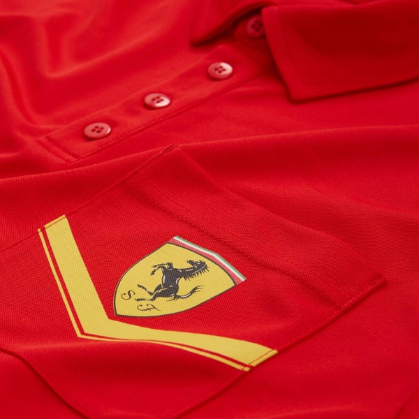 Ferrari Hypercar Team Damen Poloshirt