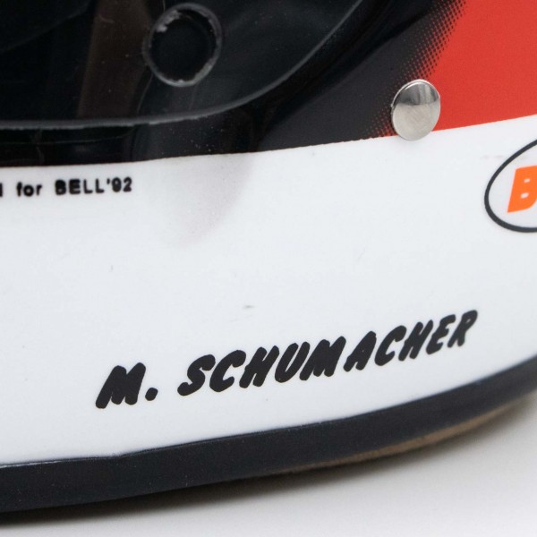 Michael Schumacher Casco Prima vittoria in un F1 GP Spa 1992 1/2