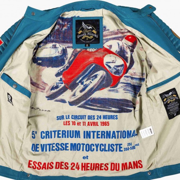 24h Race Le Mans Jacket Weldon blue