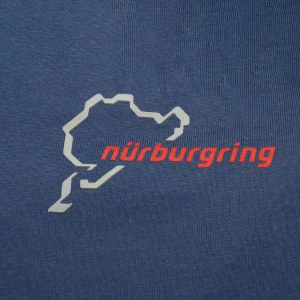 Nürburgring Camiseta Racetrack azul