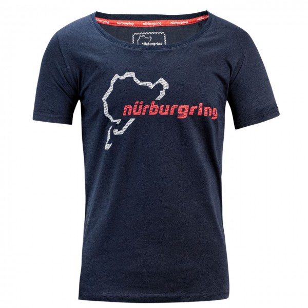 Nürburgring Damen T-Shirt Nürburgring blau