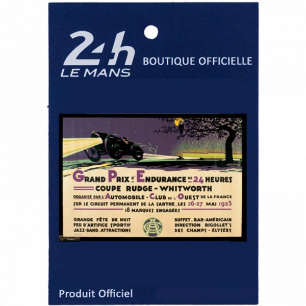 24h-Rennen Le Mans Magnet Poster 1923