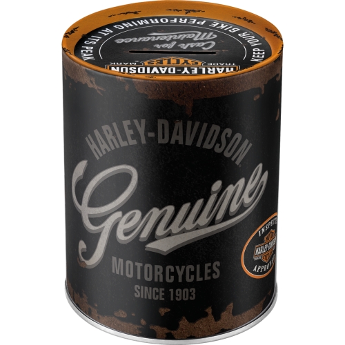 Spardose Harley-Davidson Genuine Logo