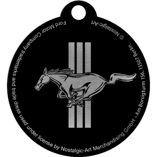 Schlüsselanhänger Ford Mustang - Horse & Stripes Logo