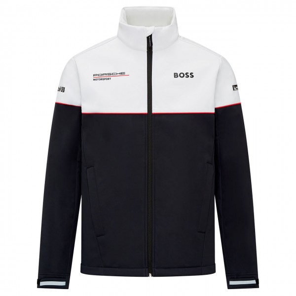 Porsche Motorsport Softshell Jacket black/white