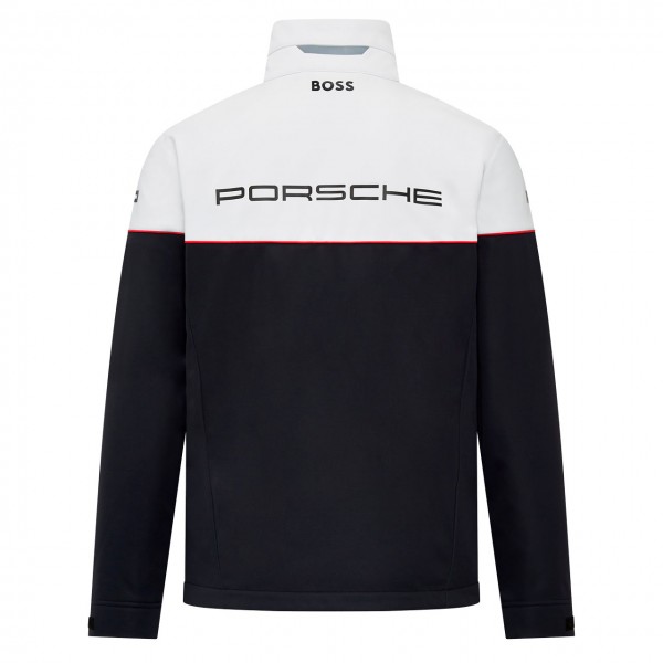 Porsche Motorsport Veste softshell noir/blanc