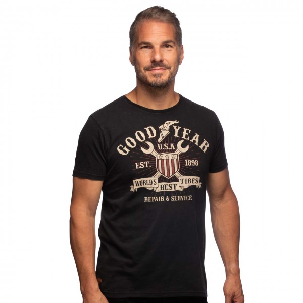Goodyear Camiseta Tampa negro
