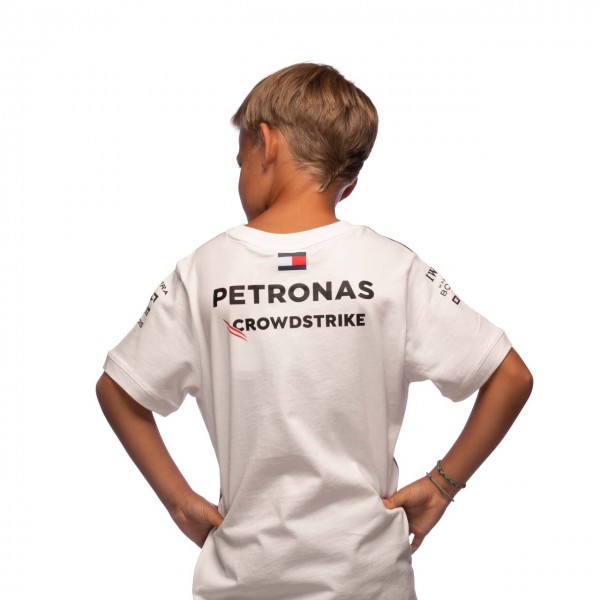 Mercedes-AMG Petronas Team Maglietta per bambini bianco