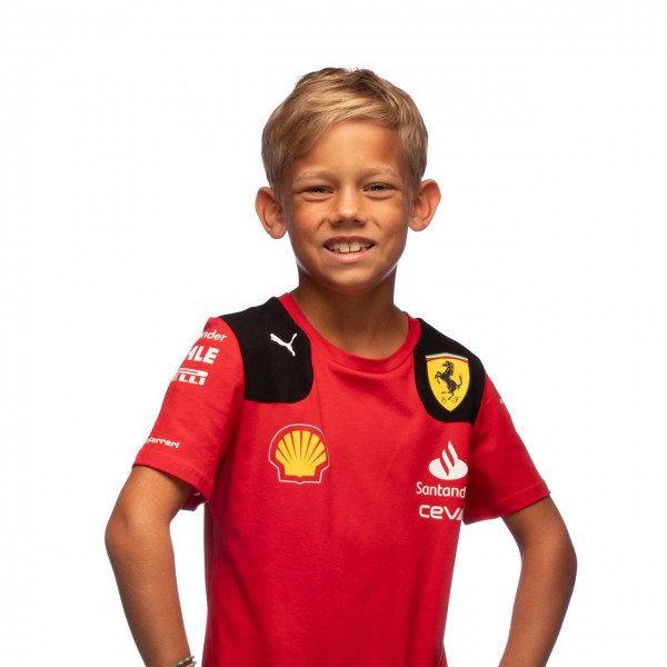 Scuderia Ferrari Team Camiseta para niños roja