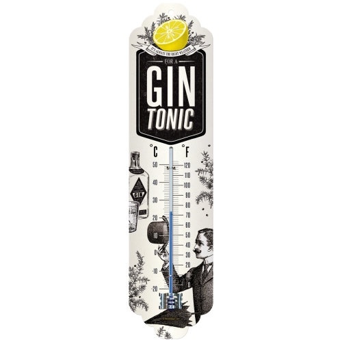 Thermometer Gin Tonic Weather