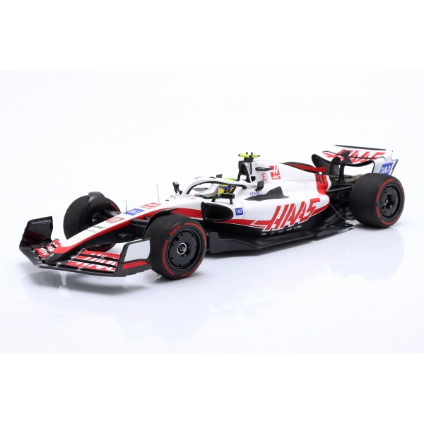 Mick Schumacher Haas F1 Team VF-22 Fórmula 1 GP de Bahrein 2022 Edición limitada 1/18
