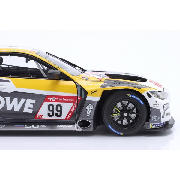 BMW M4 GT3 #99 Rowe Racing Carrera de 24h de Nürburgring 2022 1/18