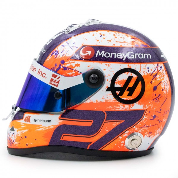 Nico Hülkenberg miniature helmet Formula 1 2023 1/2