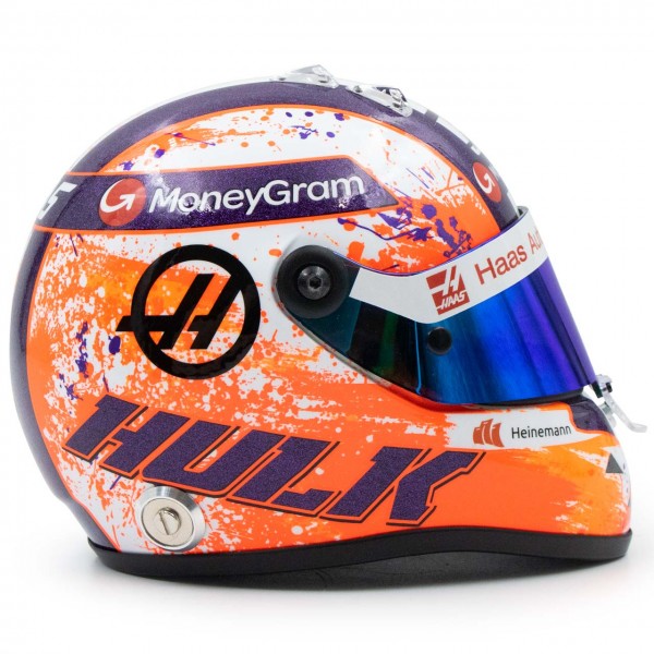 Nico Hülkenberg casco in miniatura Formula 1 2023 1/2