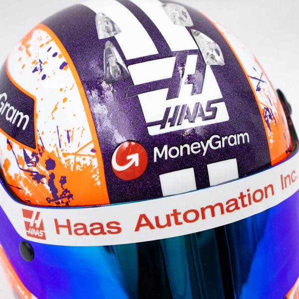 Nico Hülkenberg casco in miniatura Formula 1 2023 1/2