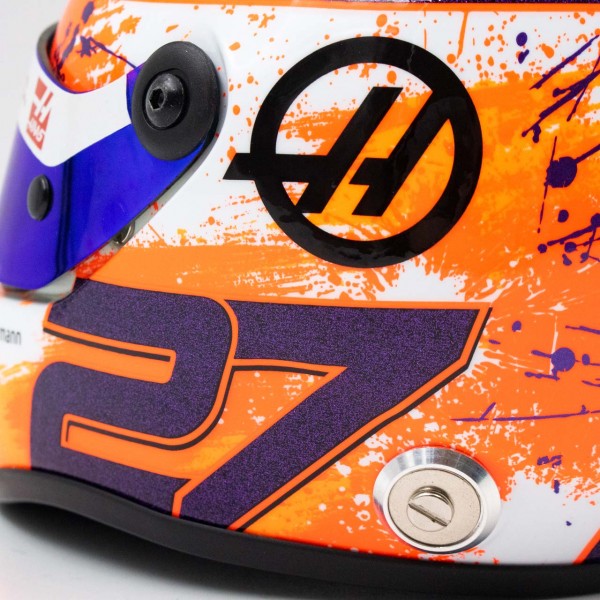 Nico Hülkenberg casque miniature Formule 1 2023 1/2
