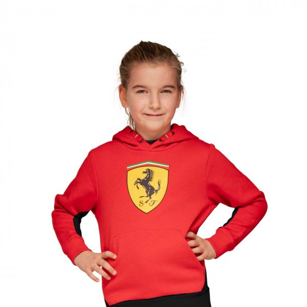 Scuderia Ferrari - Felpa con cappuccio per bambini