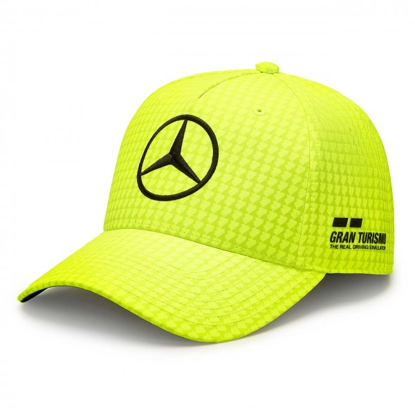 Mercedes-AMG Petronas Lewis Hamilton Casquette jaune