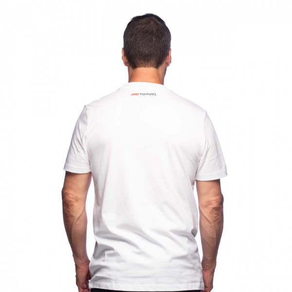 Formula 1 Maglietta Logo bianco