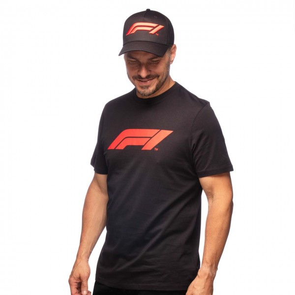 Fórmula 1 Camiseta Logo negro