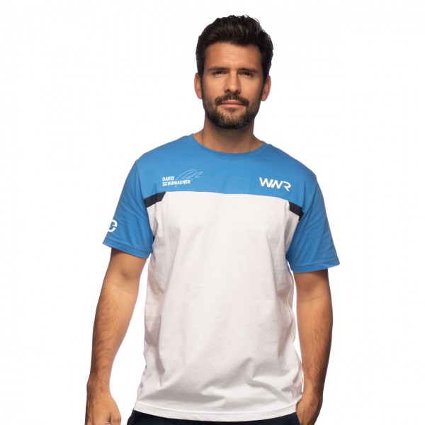WINWARD Racing T-Shirt David Schumacher blau/weiß