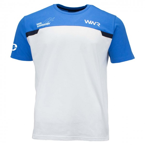 WINWARD Racing T-Shirt David Schumacher bleu/blanc