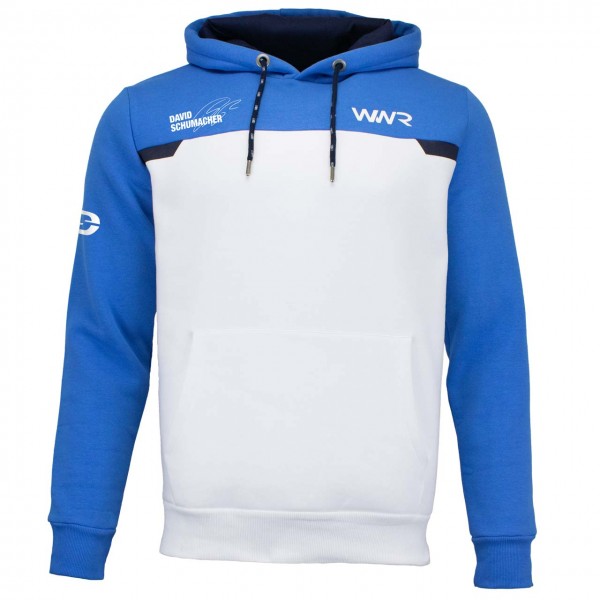 WINWARD Racing Kapuzenpullover David Schumacher blau/weiß